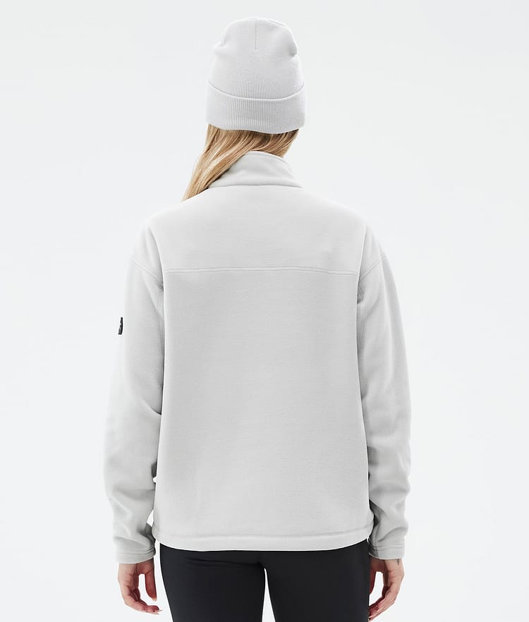 Comfy W Fleece Sweater Women Light Grey/Black, Image 6 of 6