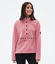 Comfy W Fleece Sweater Women Pink