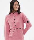 Comfy W Fleece Sweater Women Pink, Image 2 of 7