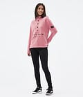 Comfy W Fleece Sweater Women Pink Renewed, Image 3 of 7