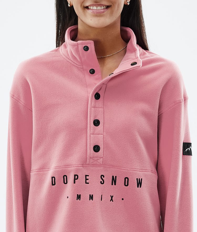 Comfy W Fleece Sweater Women Pink