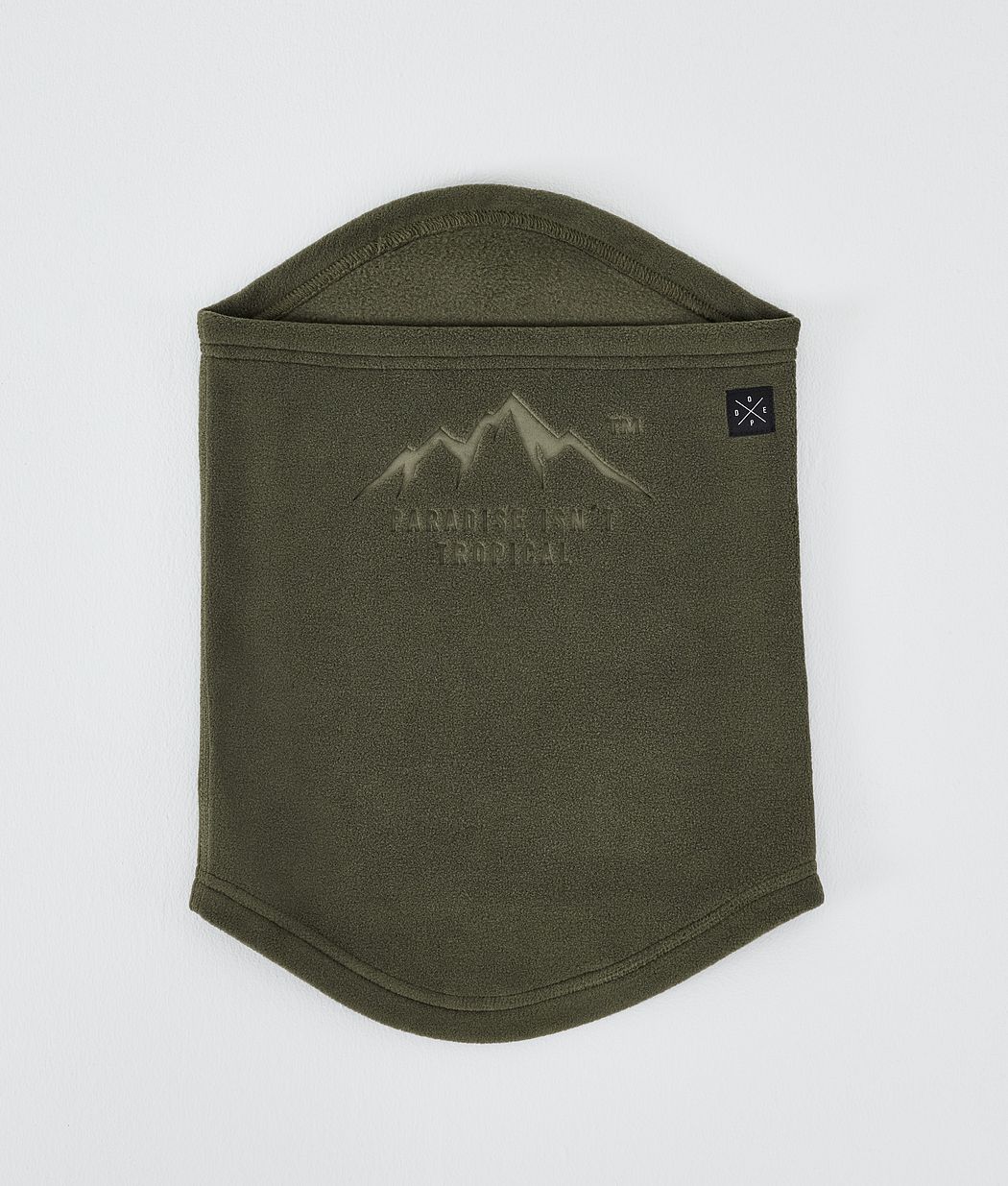Cozy Tube Facemask Olive Green