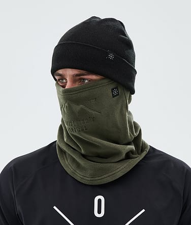 Cozy Tube Facemask Olive Green