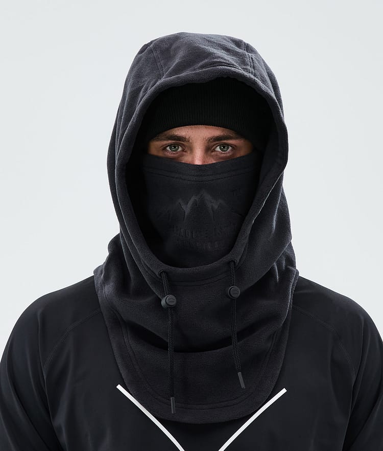 Cozy Hood II Facemask Black, Image 3 of 4