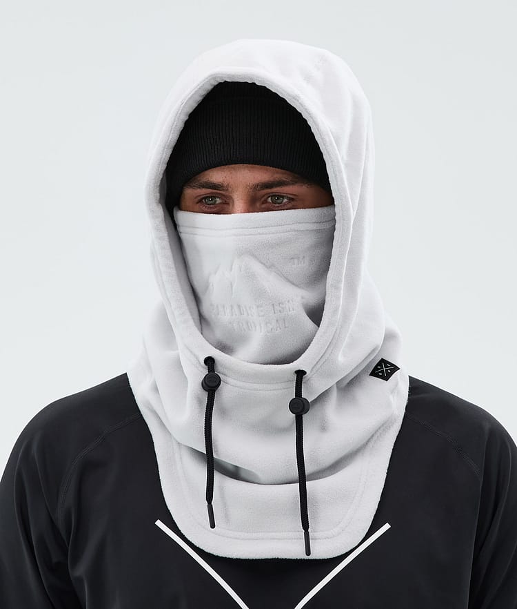 Cozy Hood II Facemask Light Grey, Image 3 of 4