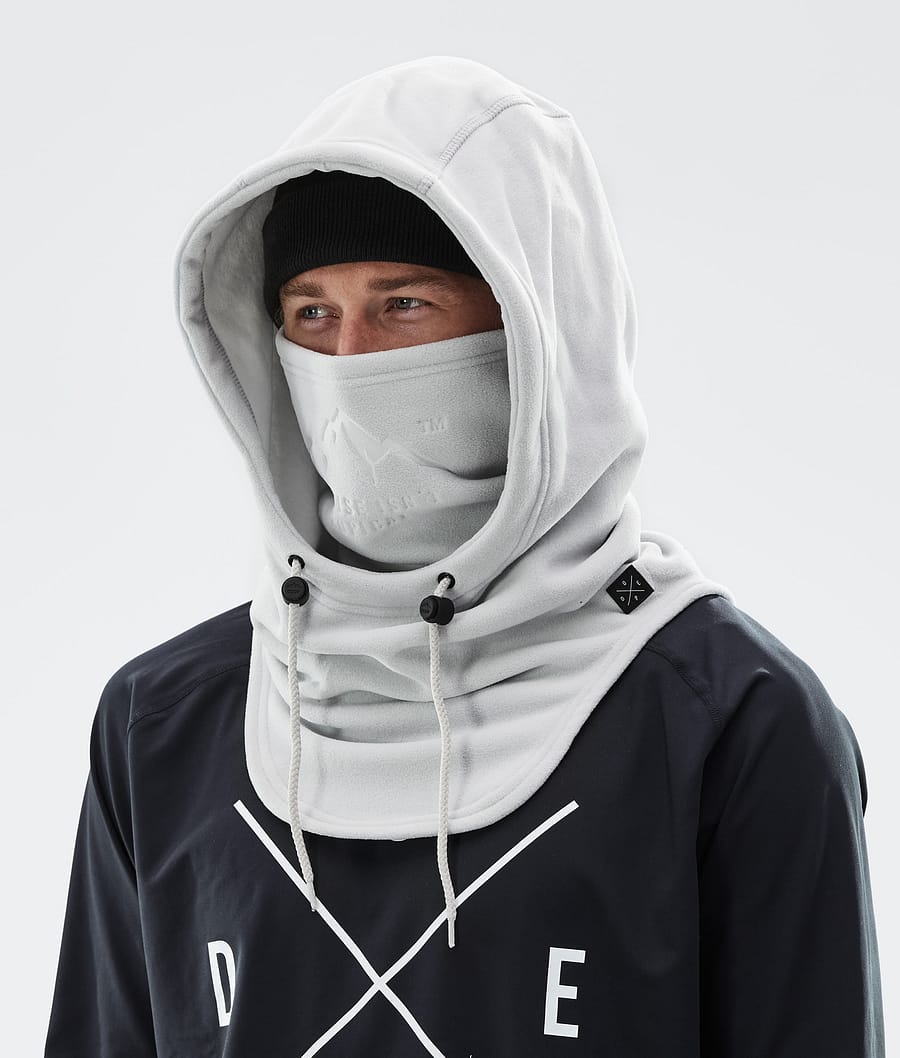 Cozy Hood II Scaldacollo Light Grey