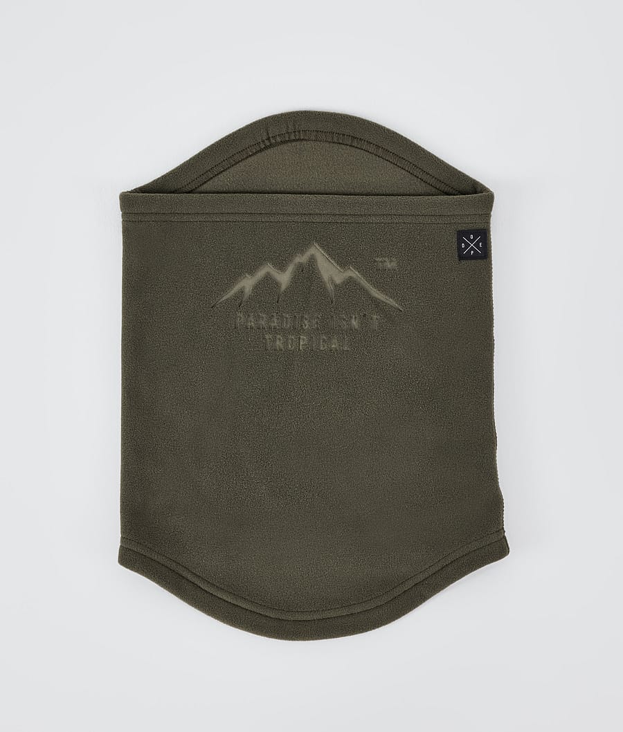 Cozy Hood II Facemask Olive Green