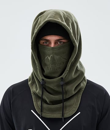 Cozy Hood II Facemask Olive Green
