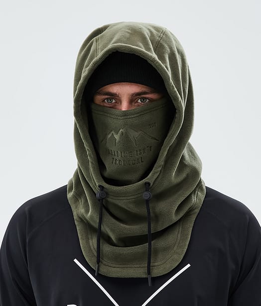 Dope Cozy Hood II Schlauchtuch Olive Green