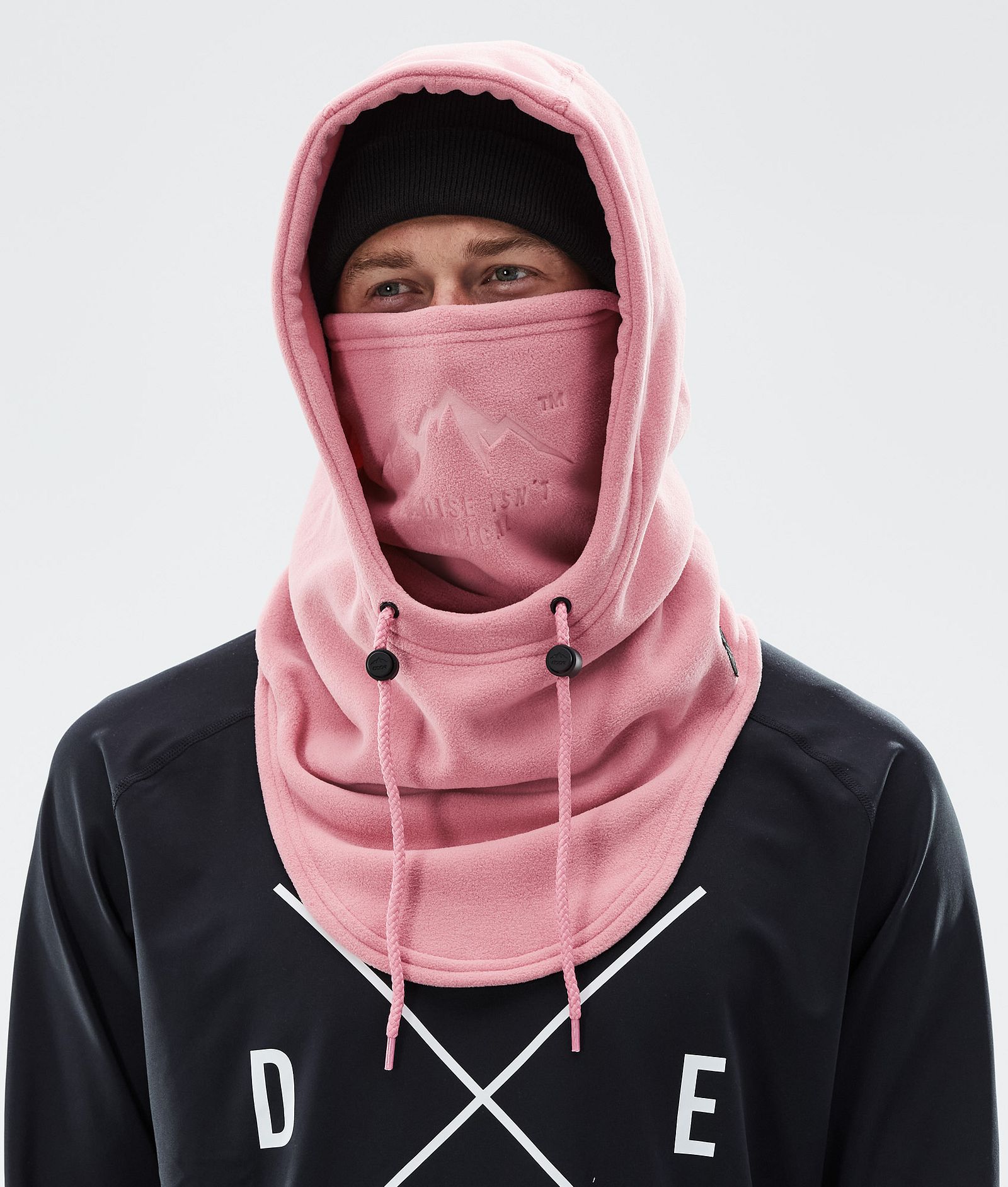 Cozy Hood II Facemask Pink, Image 4 of 5