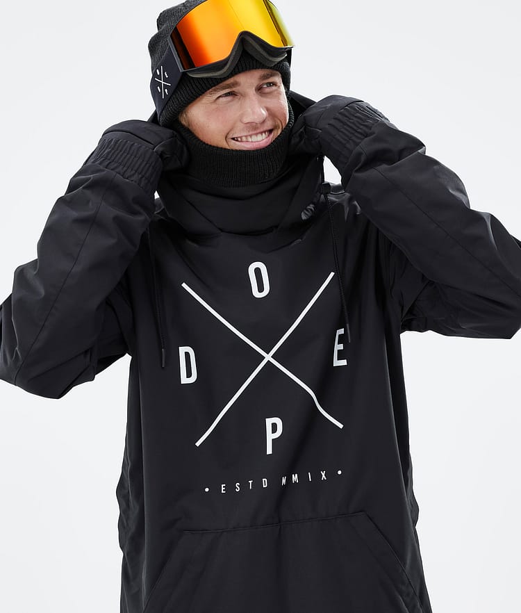 Migoo Snowboardjacke Herren 2X-Up Black