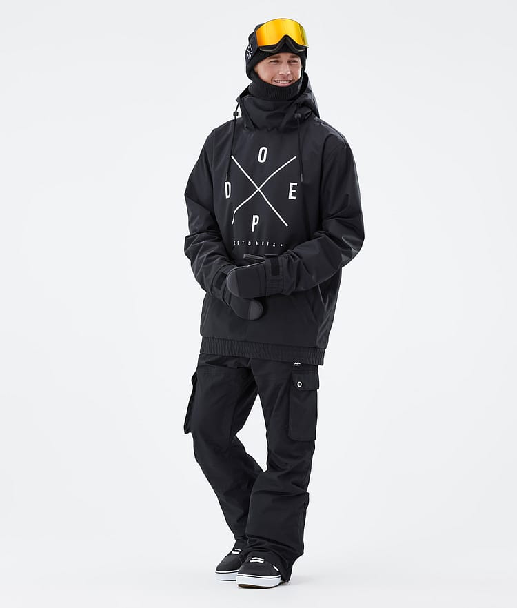 Migoo Veste Snowboard Homme 2X-Up Black, Image 3 sur 8
