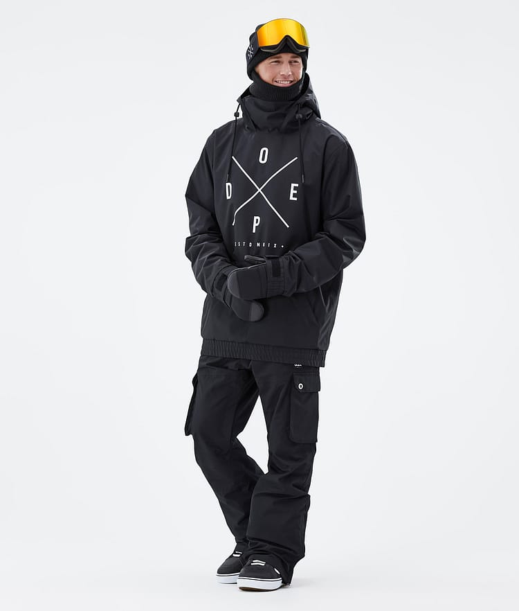 Migoo Kurtka Snowboardowa Mężczyźni 2X-Up Black