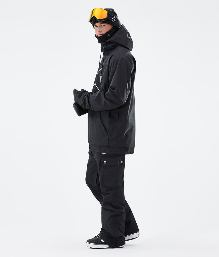 Migoo Kurtka Snowboardowa Mężczyźni 2X-Up Black