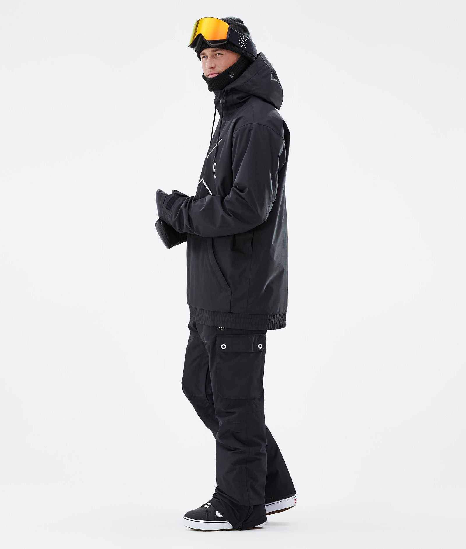 Migoo Bunda na Snowboard Pánské 2X-Up Black