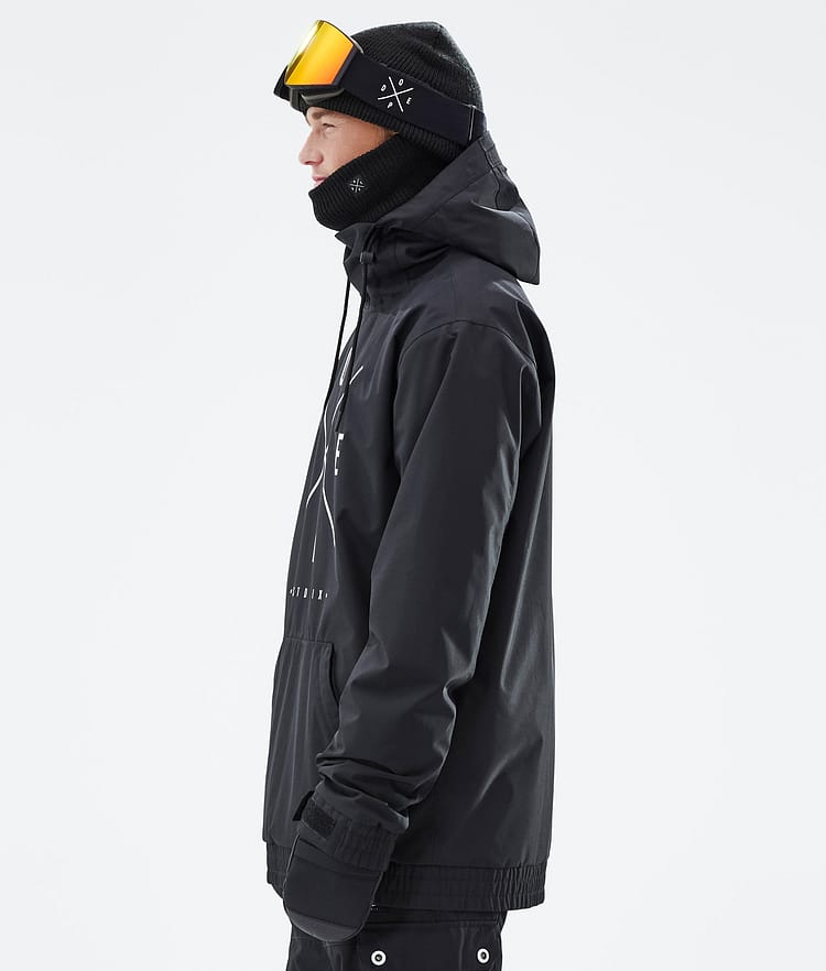 Migoo Kurtka Snowboardowa Mężczyźni 2X-Up Black