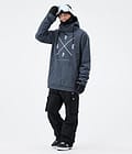 Migoo Veste Snowboard Homme 2X-Up Metal Blue