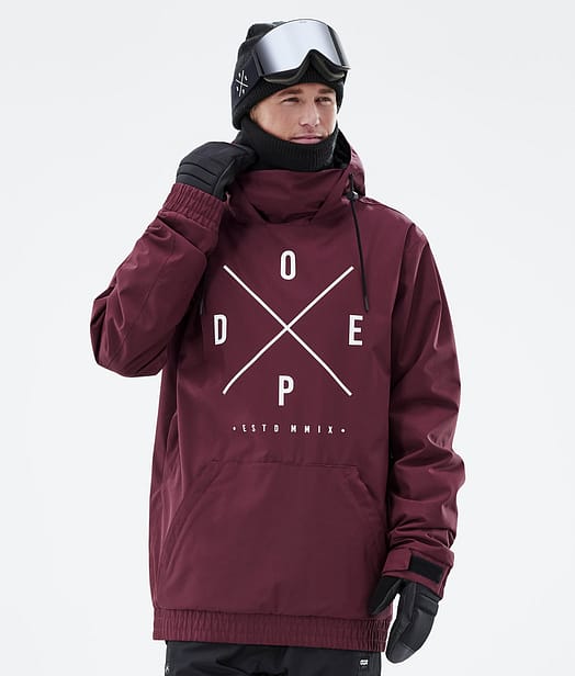 Migoo Veste de Ski Homme Burgundy