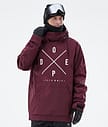 Migoo Veste de Ski Homme 2X-Up Burgundy