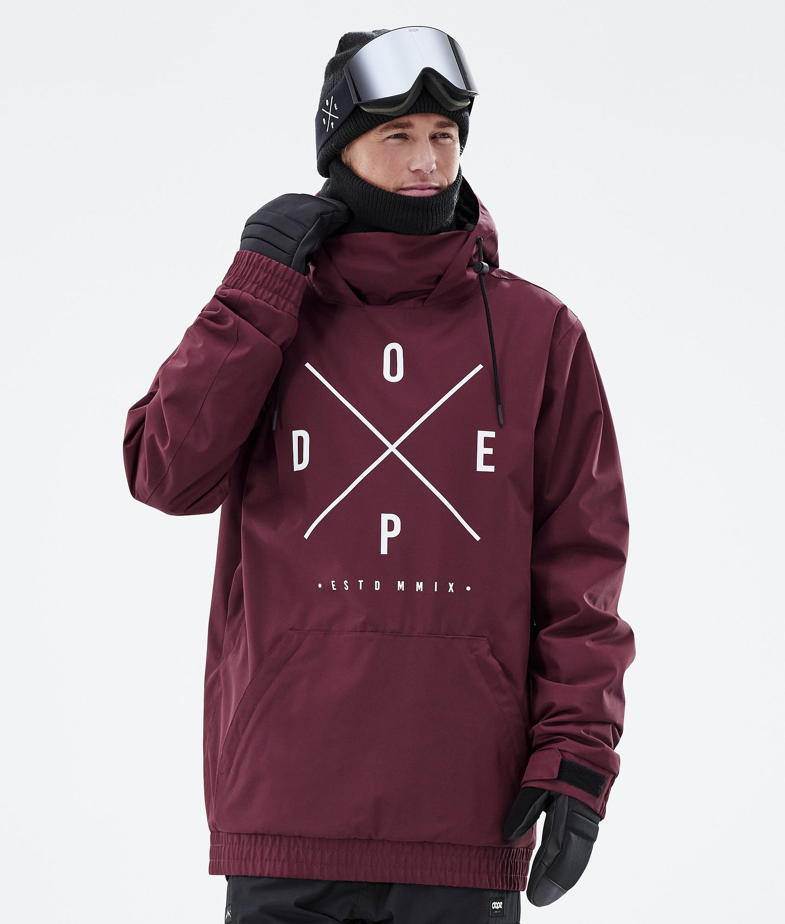 Migoo Veste de Ski Homme 2X-Up Burgundy, Image 1 sur 8