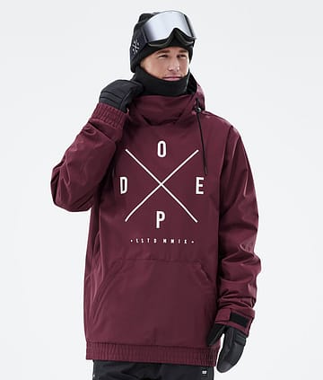 Migoo Kurtka Narciarska Mężczyźni 2X-Up Burgundy