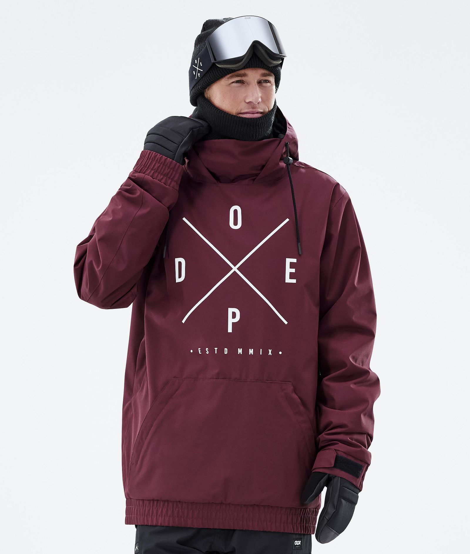 Migoo Snowboardjacke Herren 2X-Up Burgundy, Bild 1 von 8