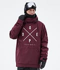 Migoo Snowboard Jacket Men 2X-Up Burgundy