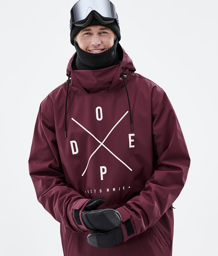 Migoo Snowboardjacke Herren 2X-Up Burgundy, Bild 2 von 8