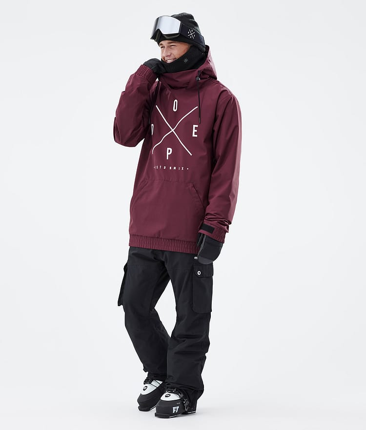 Migoo Ski Jacket Men 2X-Up Burgundy