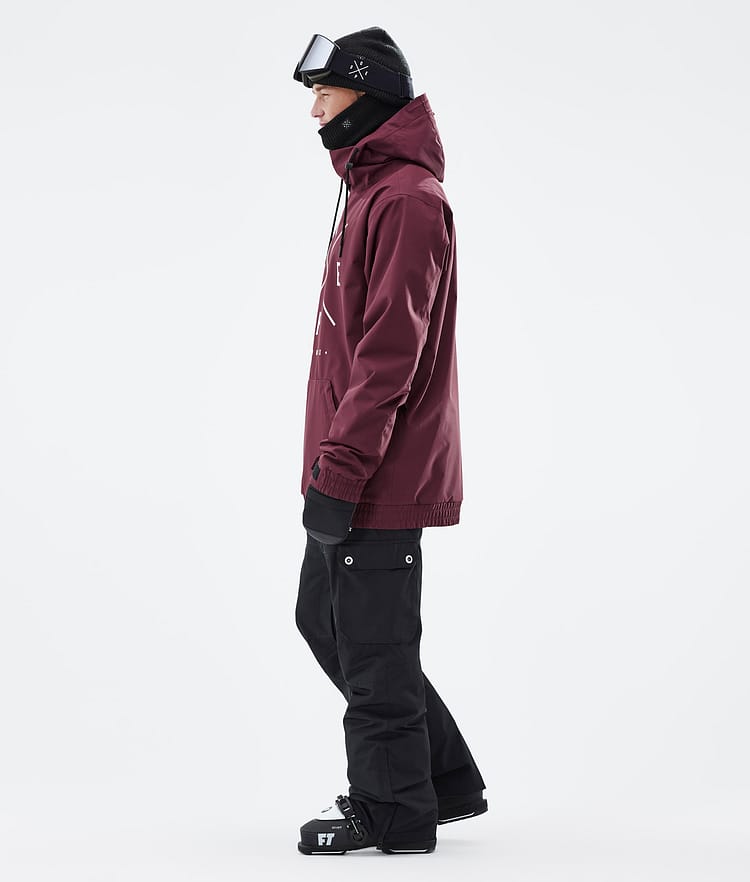 Migoo Skijacke Herren 2X-Up Burgundy, Bild 4 von 8