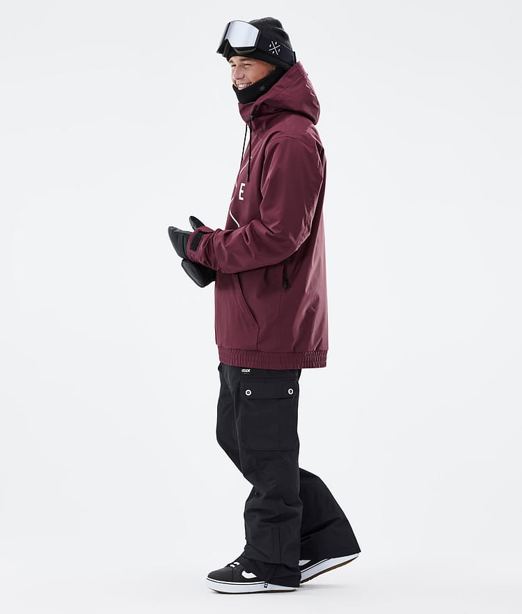 Migoo Kurtka Snowboardowa Mężczyźni 2X-Up Burgundy