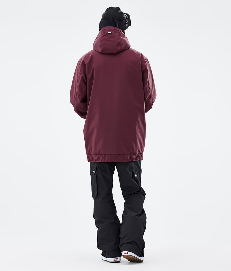 Migoo Kurtka Snowboardowa Mężczyźni 2X-Up Burgundy