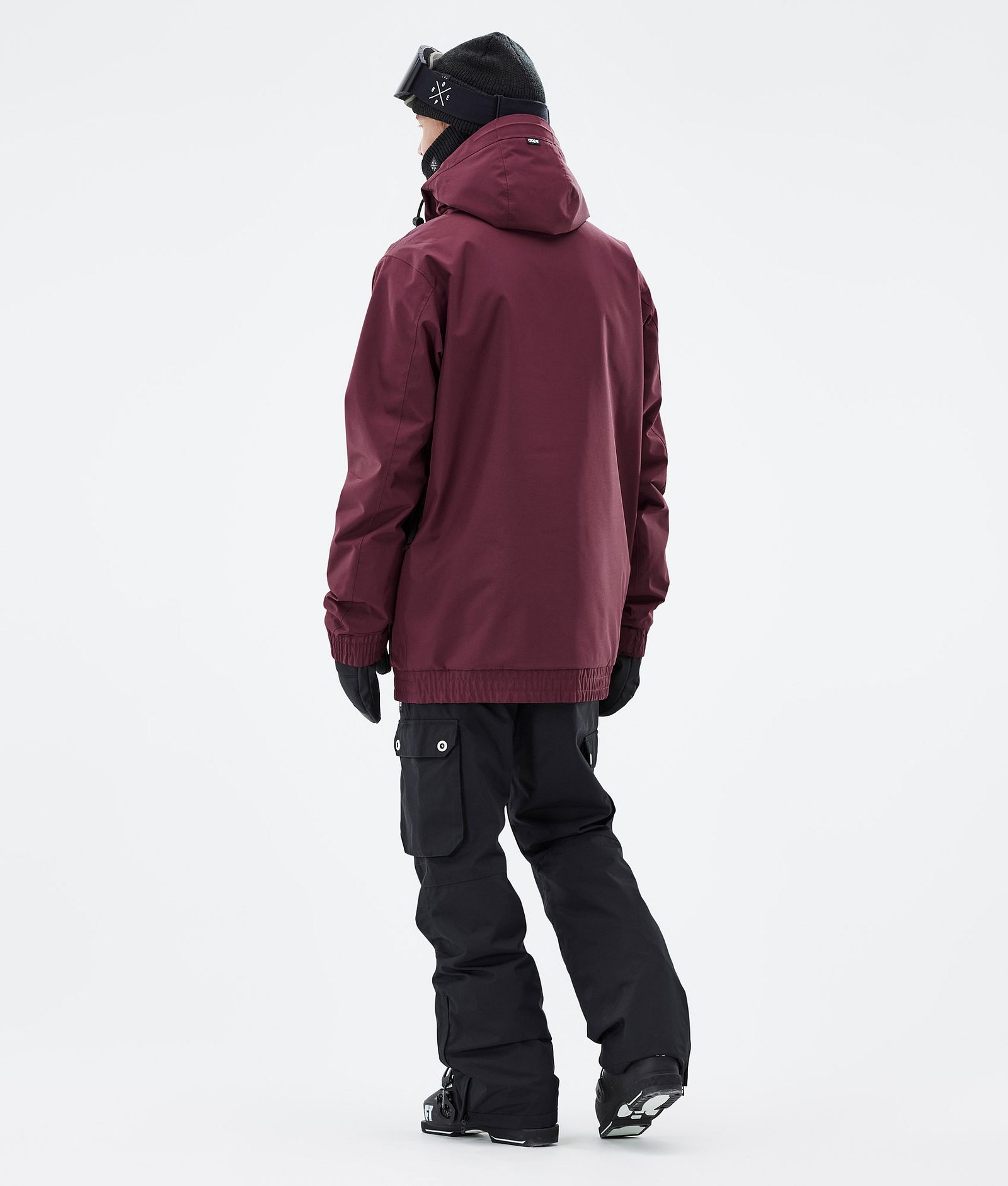 Migoo Veste de Ski Homme 2X-Up Burgundy, Image 5 sur 8