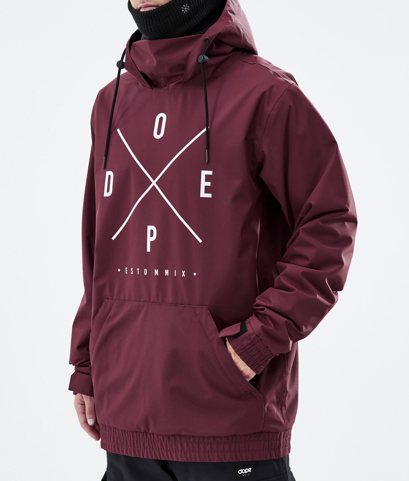 Migoo Snowboardjacke Herren 2X-Up Burgundy, Bild 8 von 8
