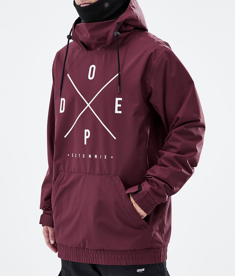 Migoo Snowboardjacke Herren 2X-Up Burgundy, Bild 8 von 8