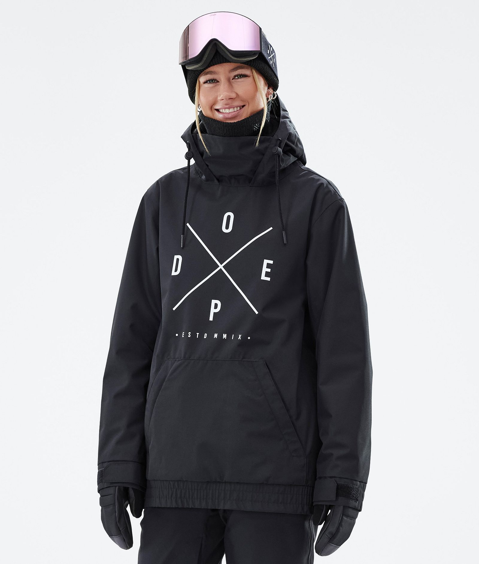 Migoo W Snowboardjacke Damen 2X-Up Black, Bild 1 von 8