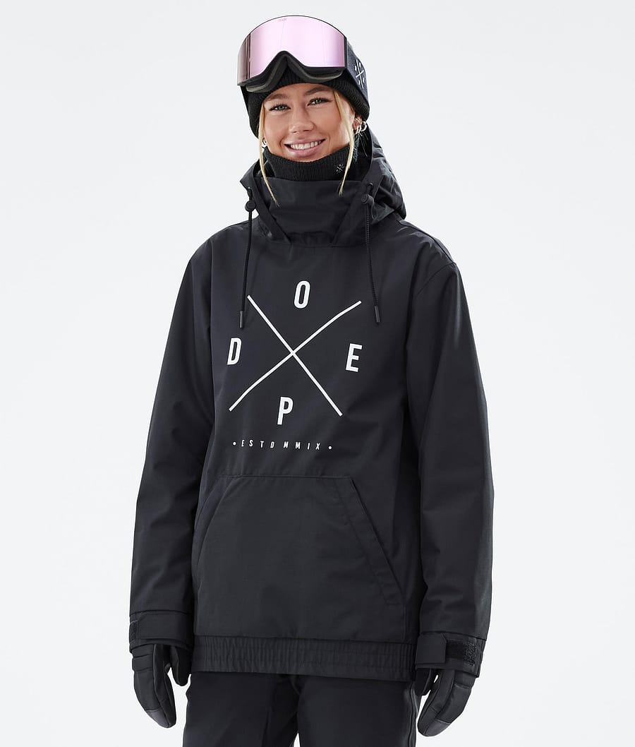 Migoo W Giacca Snowboard Donna 2X-Up Black