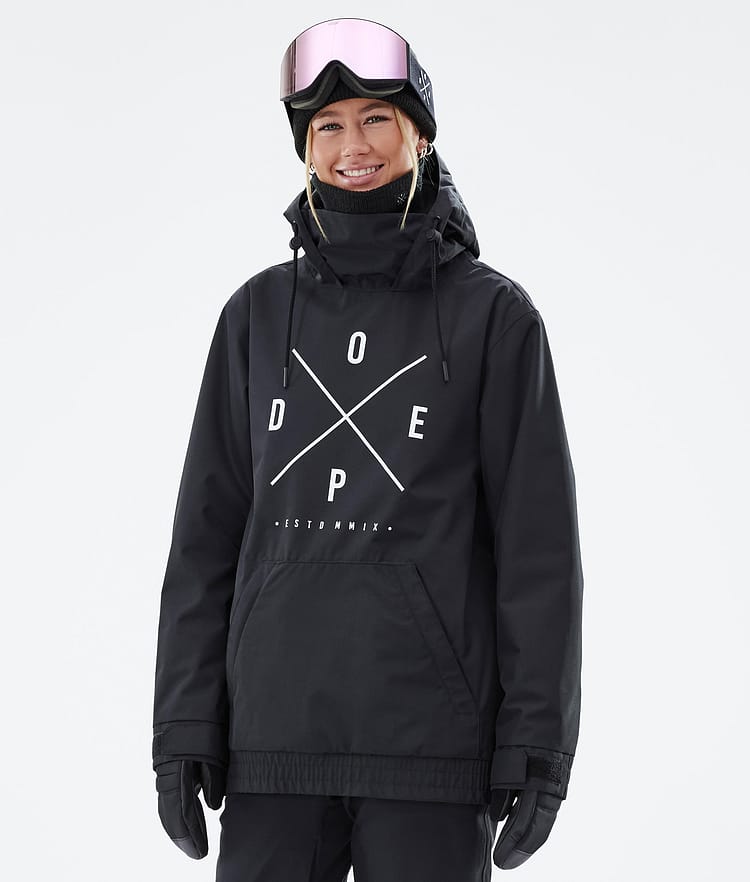 Migoo W Kurtka Narciarska Kobiety 2X-Up Black, Zdjęcie 1 z 8