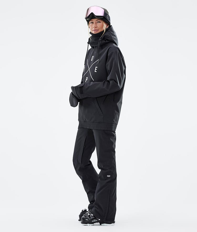 Migoo W Skijacke Damen 2X-Up Black