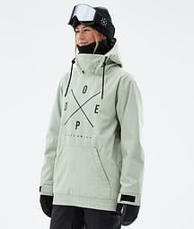 Dope Migoo W Veste Snowboard Femme 2X-Up Soft Green