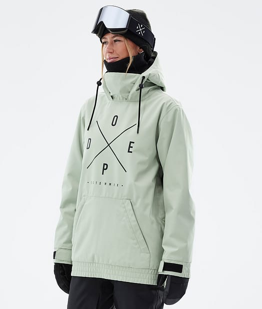 Migoo W Veste de Ski Femme Soft Green