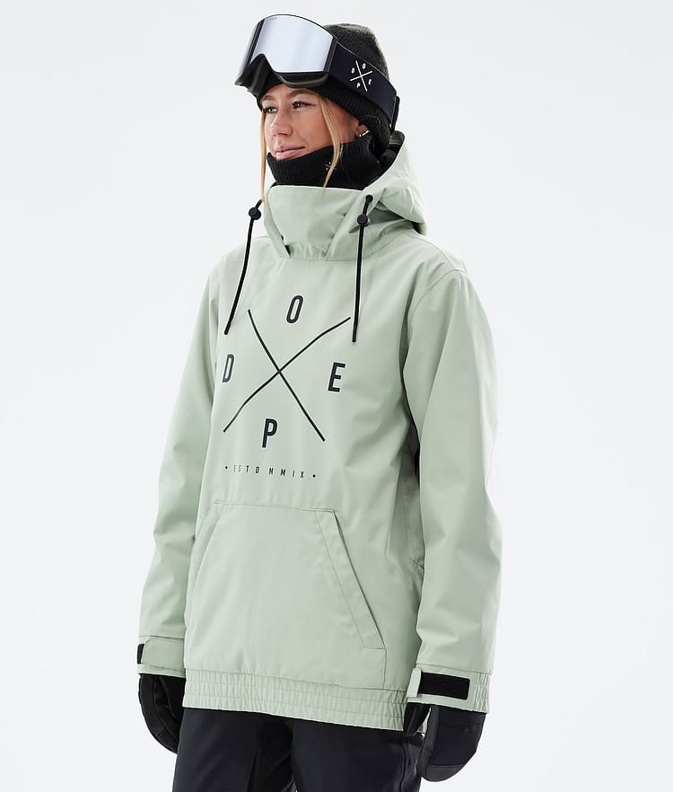 Migoo W Ski Jacket Women 2X-Up Soft Green, Image 1 of 8