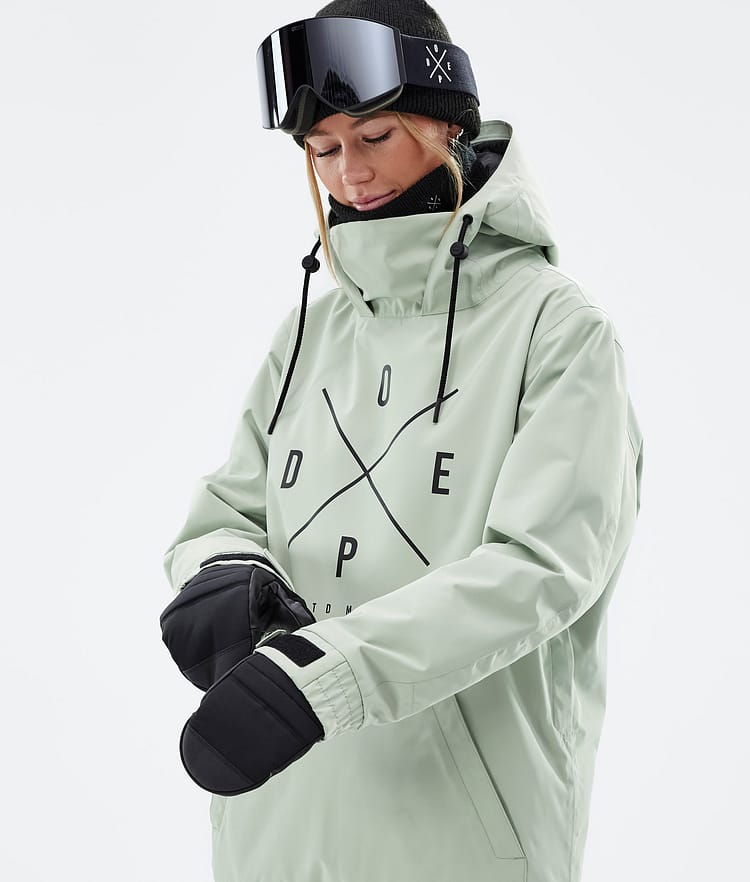Migoo W Bunda na Snowboard Dámské 2X-Up Soft Green