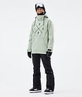Migoo W Snowboardjacke Damen 2X-Up Soft Green, Bild 3 von 8