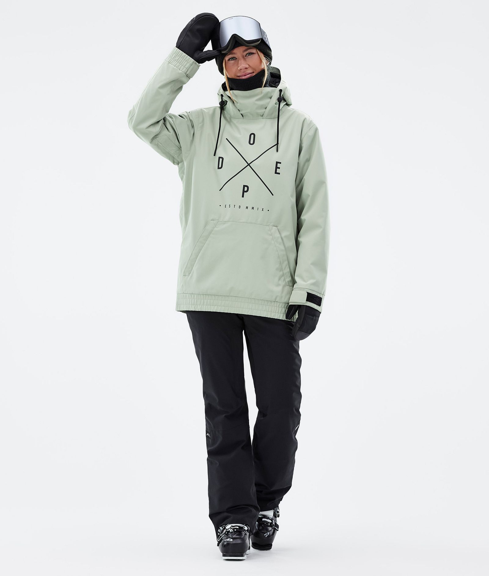 Migoo W Lyžařská Bunda Dámské 2X-Up Soft Green, Obrázek 3 z 8