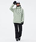 Migoo W Manteau Ski Femme 2X-Up Soft Green, Image 3 sur 8