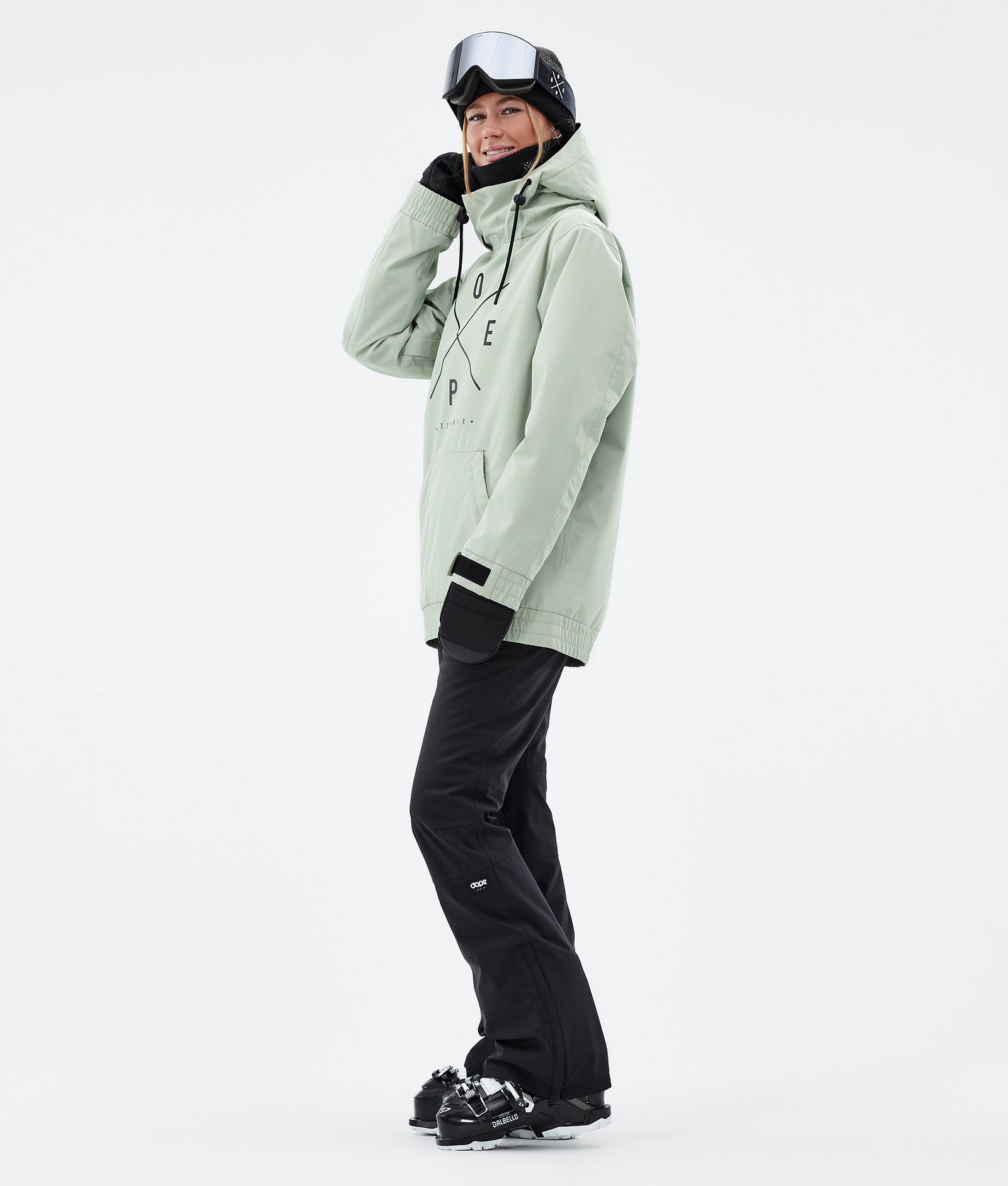 Migoo W スキージャケット レディース 2X-Up Soft Green