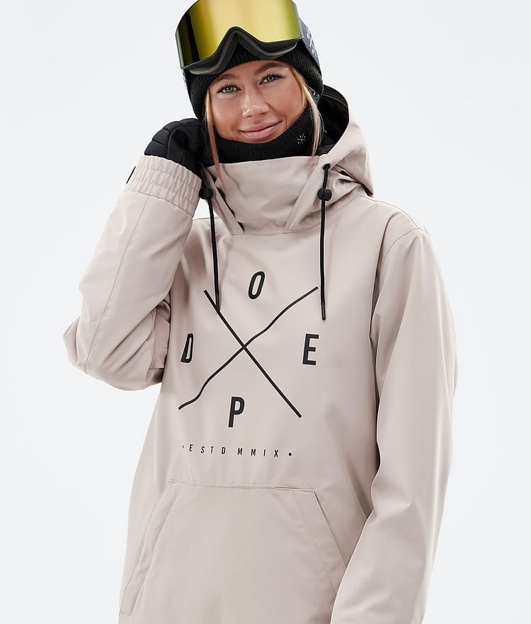 Migoo W Veste de Ski Femme 2X-Up Sand, Image 2 sur 8