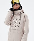Migoo W Snowboard Jacket Women 2X-Up Sand, Image 2 of 8
