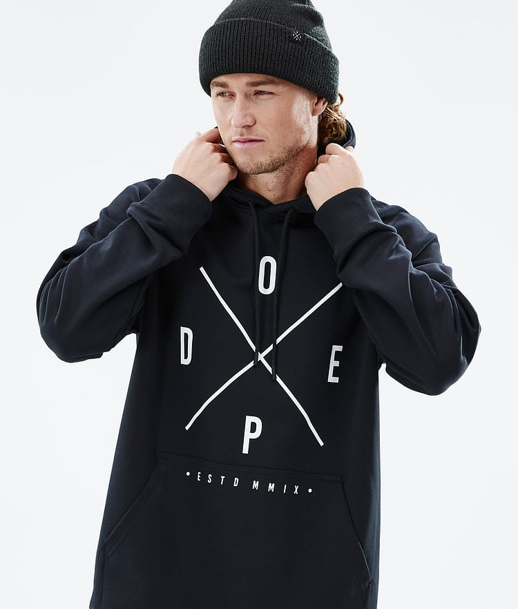 Common 2022 Sweat à capuche Homme 2X-Up Black